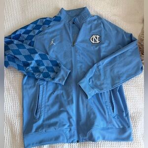 Jordan Light Blue Argyle Sleeve Jacket